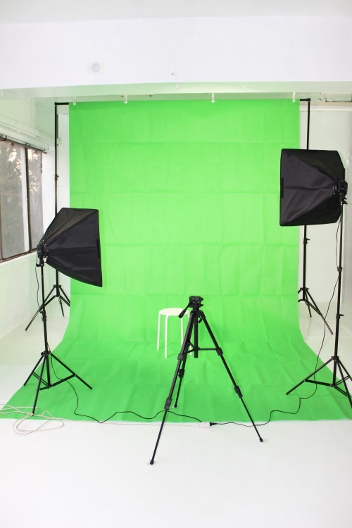 クロマキー背景布