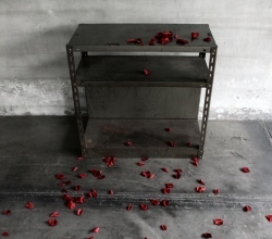 レンタル小道具（フラワーシャワー状の造花(1F使用例)）